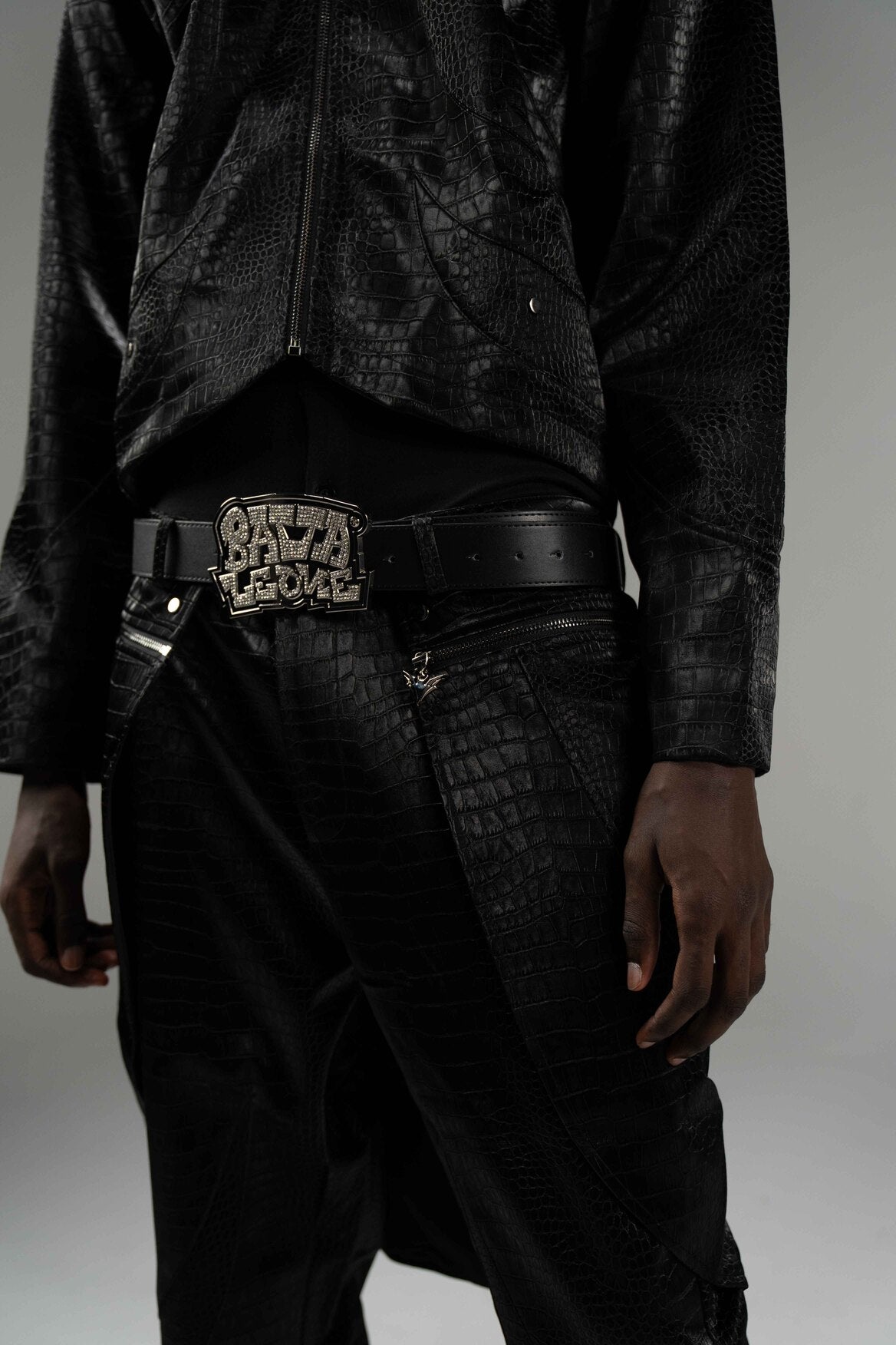 DARK ANGEL SUEDE LEATHER [CO-ORD]